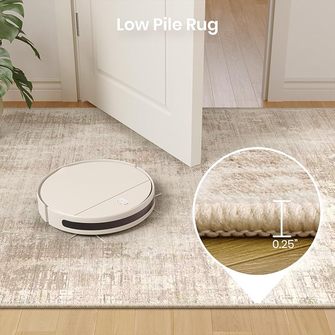 3x5 Rug Non Slip, Abstract Washable Entryway Rug - Image 5