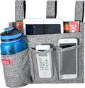 Zafit Linen Bedside Caddy, Bedside Storage Organizer by ZAFIT