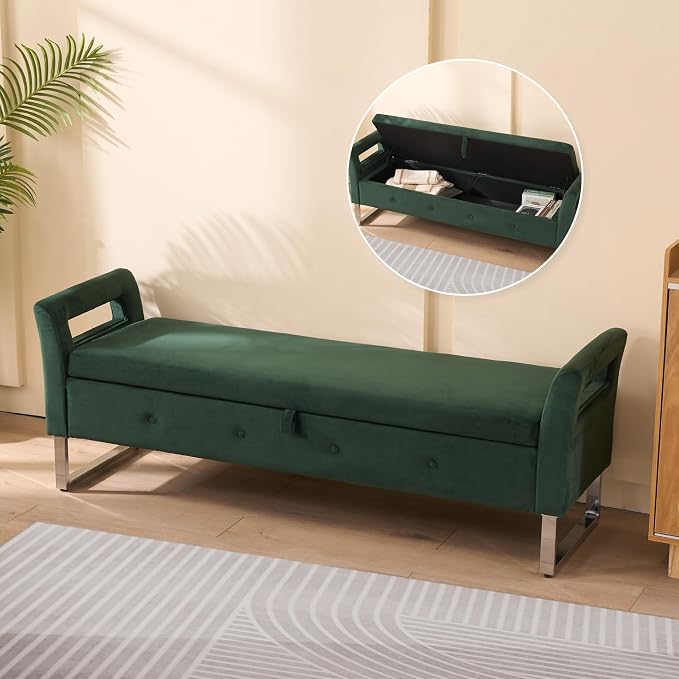 Aoiy & Wifon 67.91" W King Size Bench by AoiyWifon