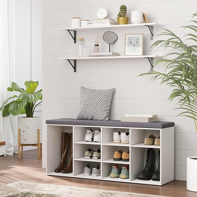 Long Wall Shelves, 39.4 Inch Wall Mounted Shelves - Image 8