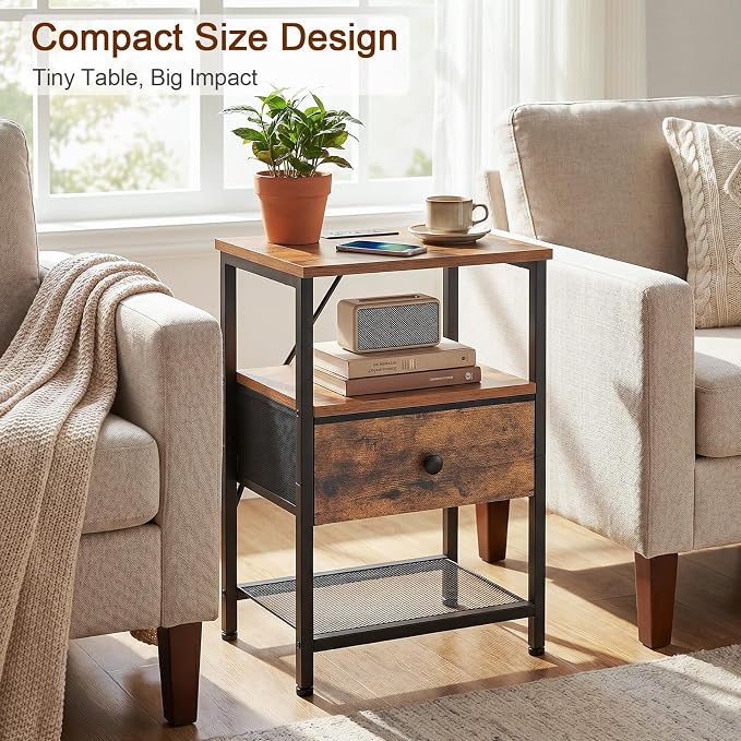Night Stand, Small Nightstand - Image 7