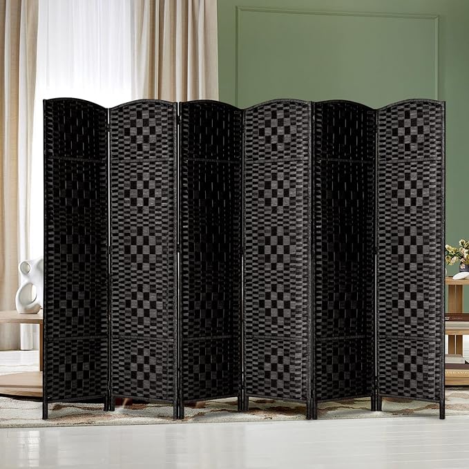 RHF Room Divider Panel, Partition Room Dividers, 6Panel Privacy Screen - Image 2