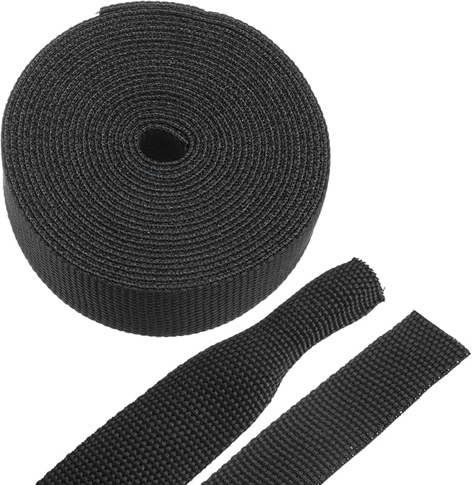 MECCANIXITY Braided Cable Sleeves Heat Shrinkable Fabric Sleeving, 5/8" 10ft Black 2:1 Ratio Heat Shrinkable Cord Protector for Harness Cable, Network Cable Protection, Cable Management