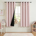 NICETOWN Pink Blackout Curtains by NICETOWN