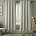 Sage Green Boho Blackout Curtains 96 Inch 2 Panels by Unknown