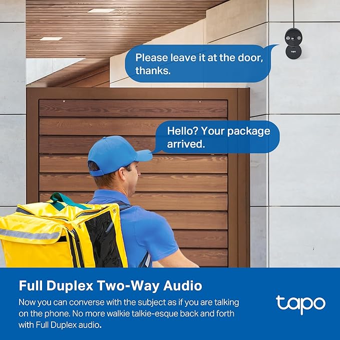 Tapo 2K+ Indoor/Outdoor Wired Security Camera - Person/Pet/Vehicle Detection, Baby Monitoring, Color Night Vision, IP66 Weather Resistant, Subscription-Free Local Storage or Optional Cloud, C121