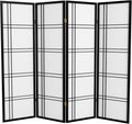 Red Lantern 5 ft. Tall Double Cross Shoji Screen by RedLantern