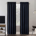 Sun Zero Oslo Theater Grade Extreme Total Blackout Rod Pocket Curtain Panel by SunZero%E2%84%A2