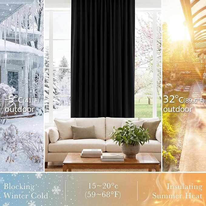 PONY DANCE 102 inch Long Curtains 2 Panels Set - Image 4