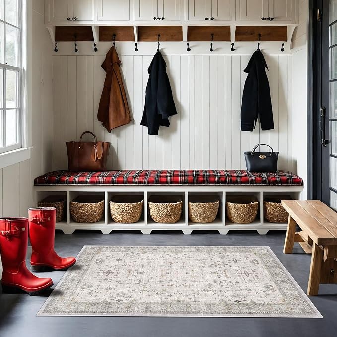 Boho 3x6 Large Bathroom Rug - Image 3