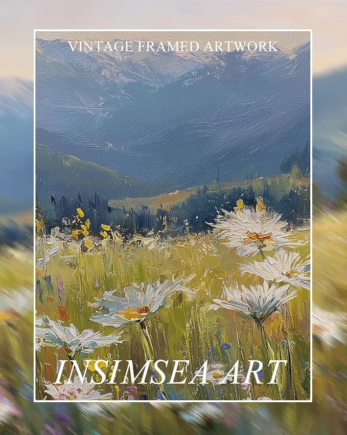 InSimSea Extra Large Framed Vintage Wall Art, Living Room Country Farmhouse - Image 8