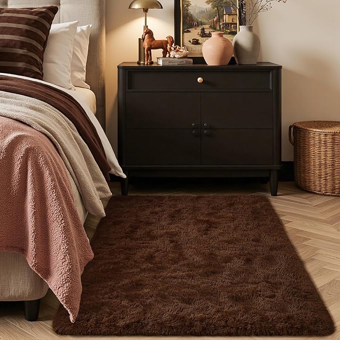 HOMORE Luxury Fluffy Area Rug Modern Shag Rugs - Image 2