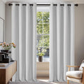 Deconovo Blackout Curtains for Bedroom and Living Room 72 Inches Long | Black by Unknown