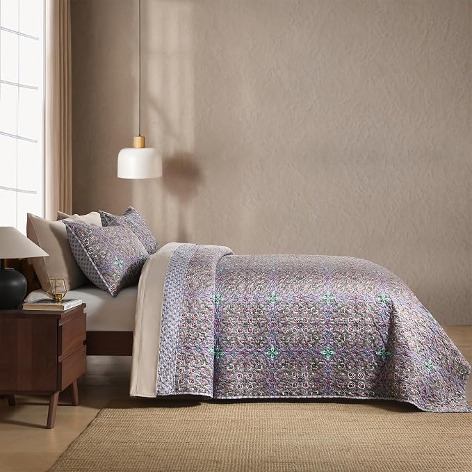Boho Quilt King Set, 3-Piece Bedspread - Image 6