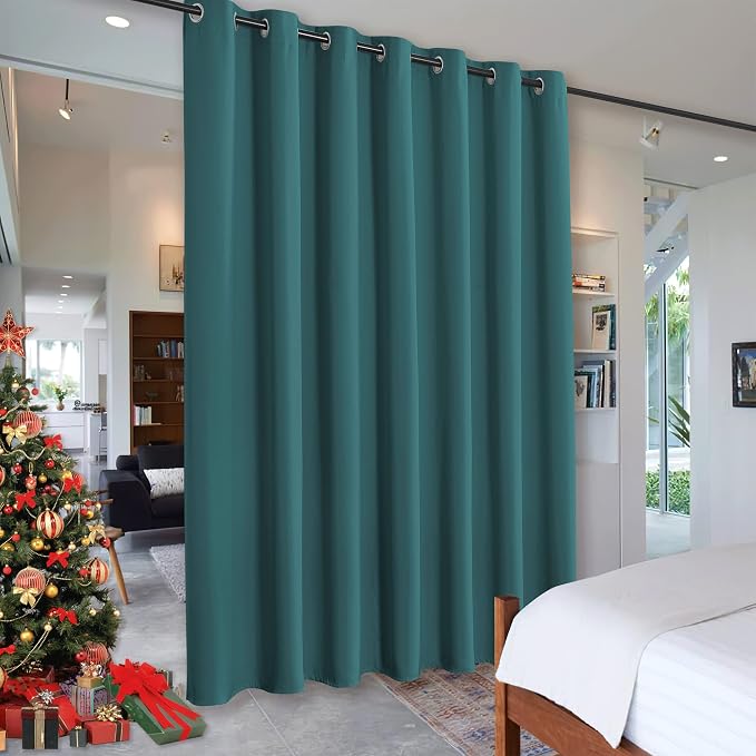 RYB HOME Room Divider Curtains Thermal Insulated Noise Reduce Privacy Window by RYBHOME