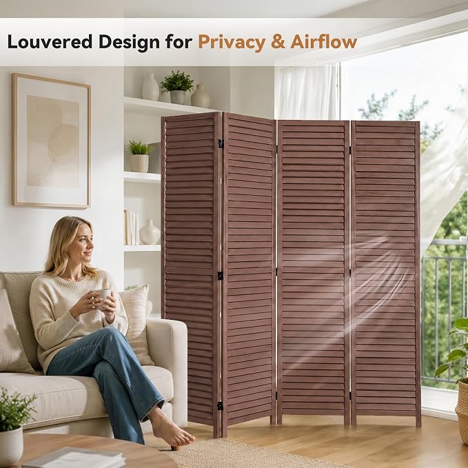 Wood Room Divider - Image 2