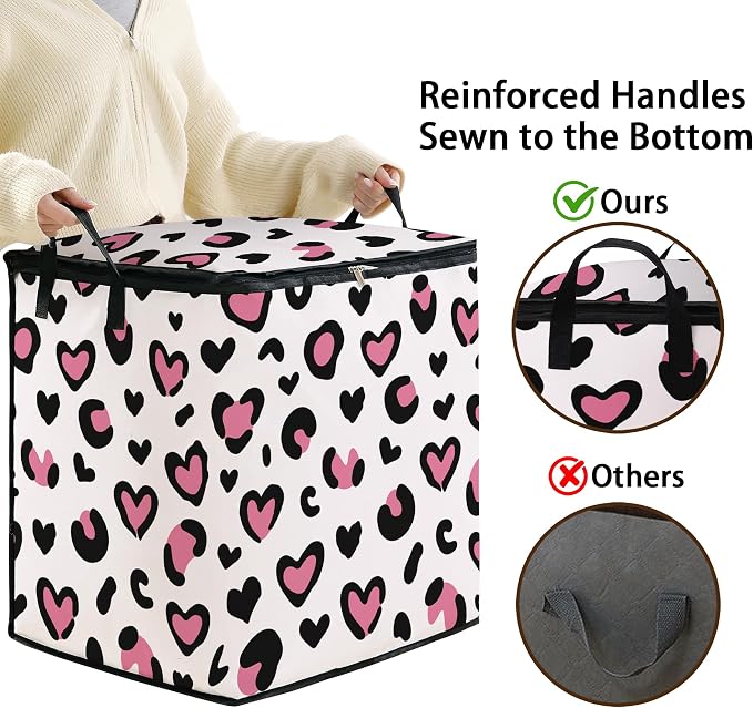 2pcs blanket storage bag for under bed, closet organizers 95L | clothing - Image 4