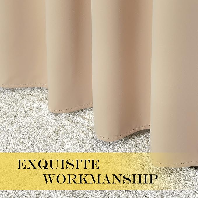 NICETOWN Blackout Window Curtain 90 inch Length - Image 7