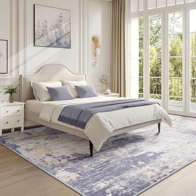 RELEANY Washable 5'x7' Abstract Area Rug - Image 7