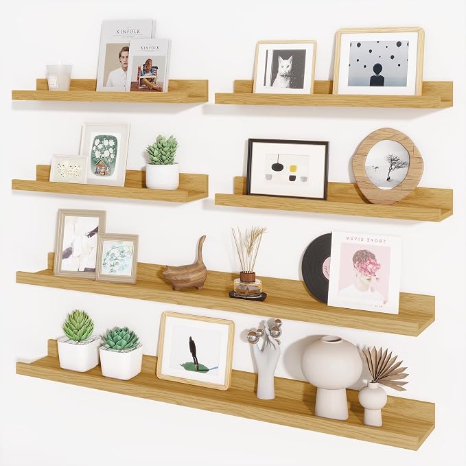 Picture Ledge Shelf, Floating Shelves by Axeman