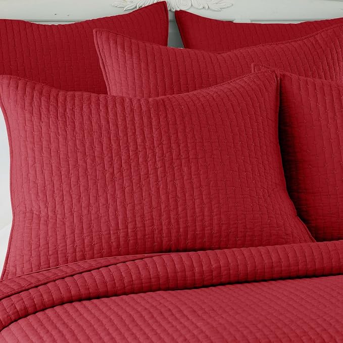 Levtex Home Cross Stitch Reversible Full/Queen Quilt Set - Image 3