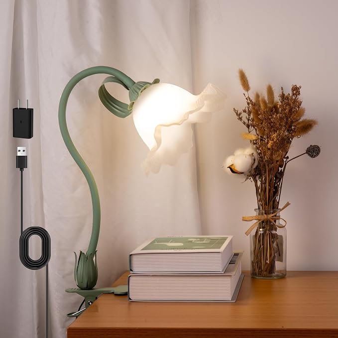 Flower Clip On Desk Lamp for Home and Dorm - Image 9