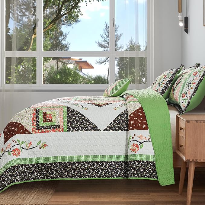 VAPUTAR Quilt King Size Bedding Set - Image 2