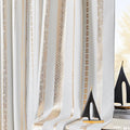 jinchan Boho Blackout Curtains 63 Inch Length by JINCHAN