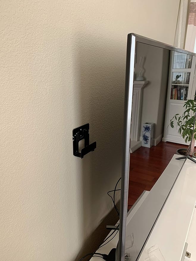 Mount Plus MP-06-02 Cable Box Mount, Modem Mount | Adjustable Wall Mount for Small and Wide Devices | Media Players, Cable Boxes, Modems, DVD Players | Game Console (Wide)