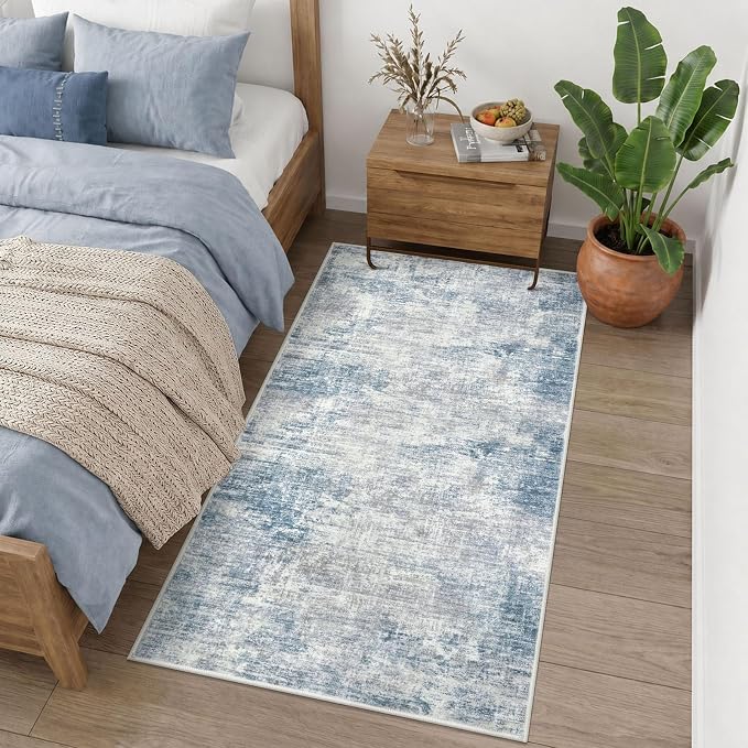 Abstract Runner Rug 3x6 Ft Washable Runners - Image 9