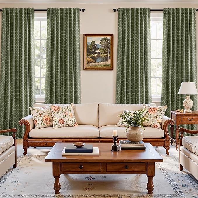 MIULEE 100% Blackout Decorative Linen Curtains - Image 5