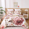 WONGS BEDDING Quilt Queen Size, Soft Microfiber Lightweight Farmhouse Bed Cover by WONGSBEDDING