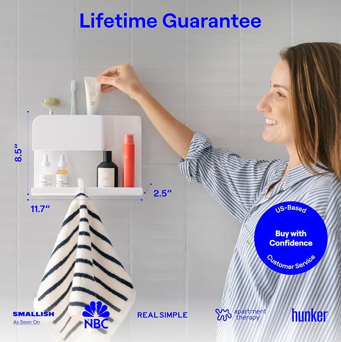 WallShelfie Bedside Wall Organizer & Dorm Decor - Image 2
