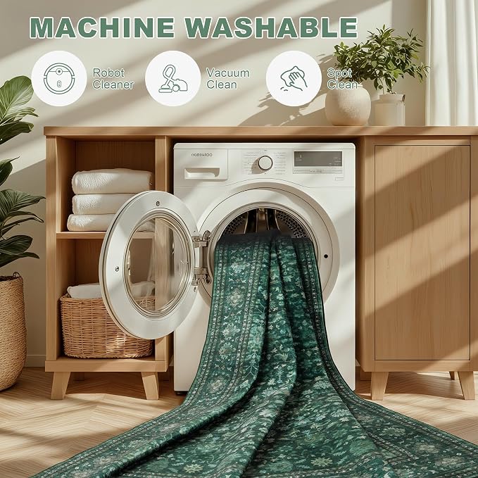4x6 Area Rugs Living Room: Washable Rug - Image 6