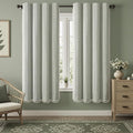 Sage Green Boho Blackout Curtains 72 Inch 2 Panels by Unknown