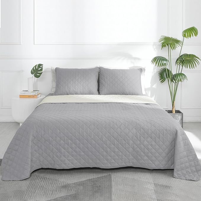 Easy-Going Reversible Quilt Set California King, Bedspread - Image 2