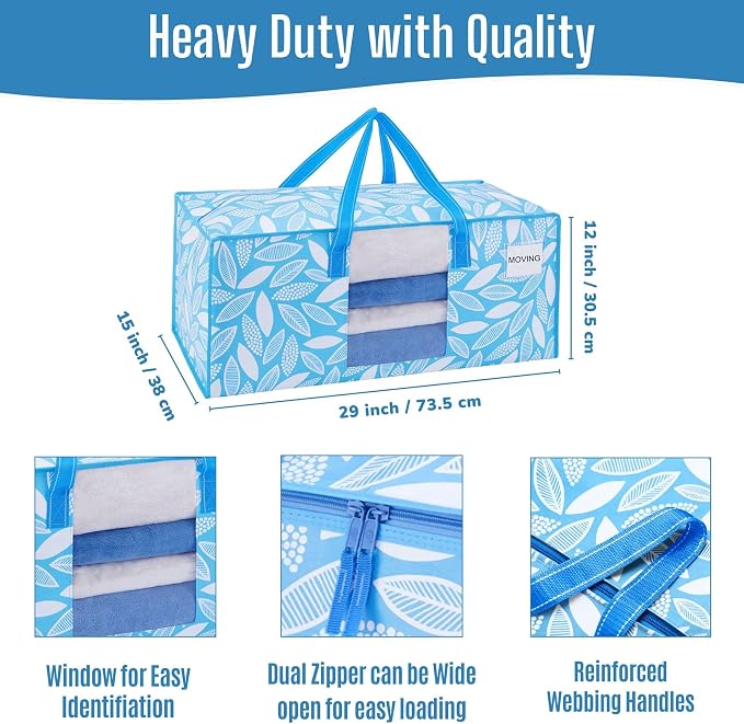 VENO Heavy Duty Moving Bags, Storage Bags - Image 2