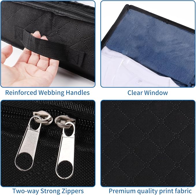 Fixwal Under Bed Storage Bags 6 Pack Underbed Containers - Image 4