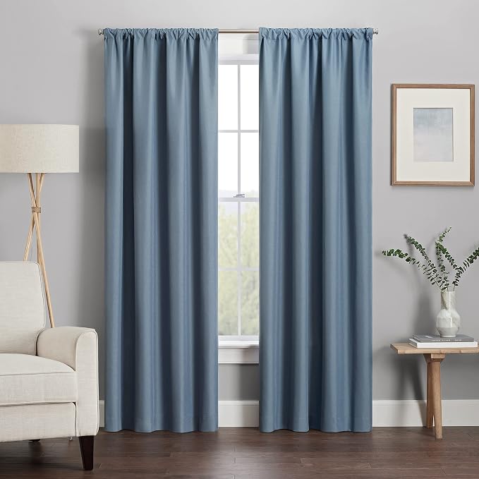 Eclipse Kendall Blackout Rod Pocket Curtain - Image 3