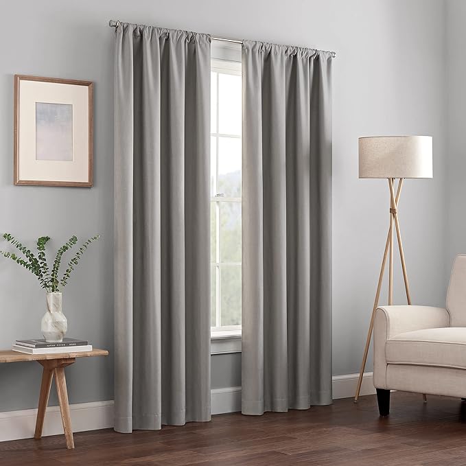 Eclipse Kendall Blackout Rod Pocket Curtain by EclipseCurtains