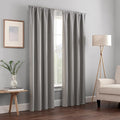 ECLIPSE Kendall Modern Blackout Thermal Rod Pocket Window Curtain by EclipseCurtains