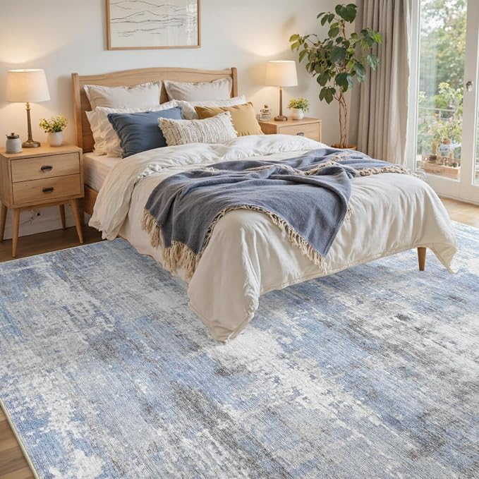 8x10 Ft Large Area Rugs for Living Room, Soft Non-Slip Washable Rugs Modern - Image 4
