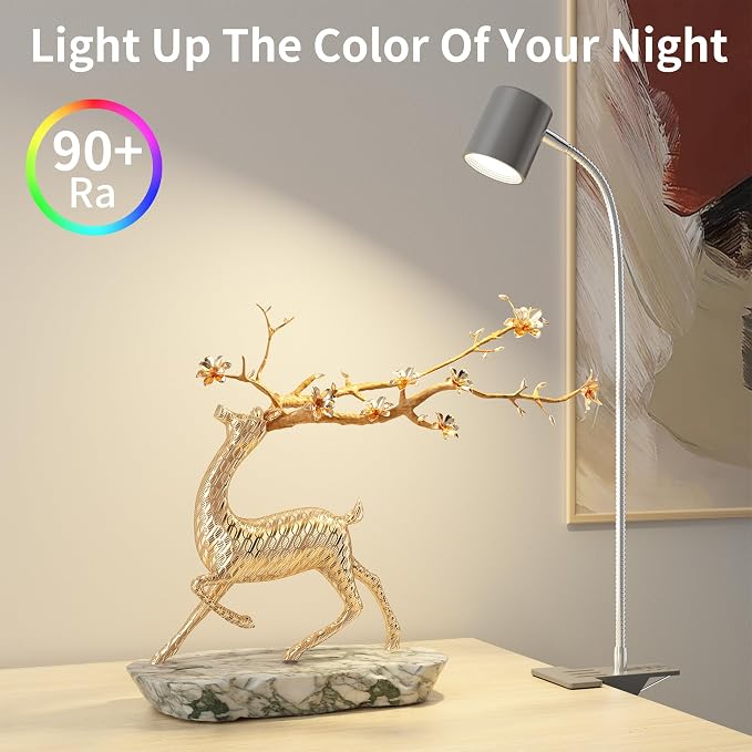 Dott Arts Desk Lamp, USB Clip On Light - Image 7