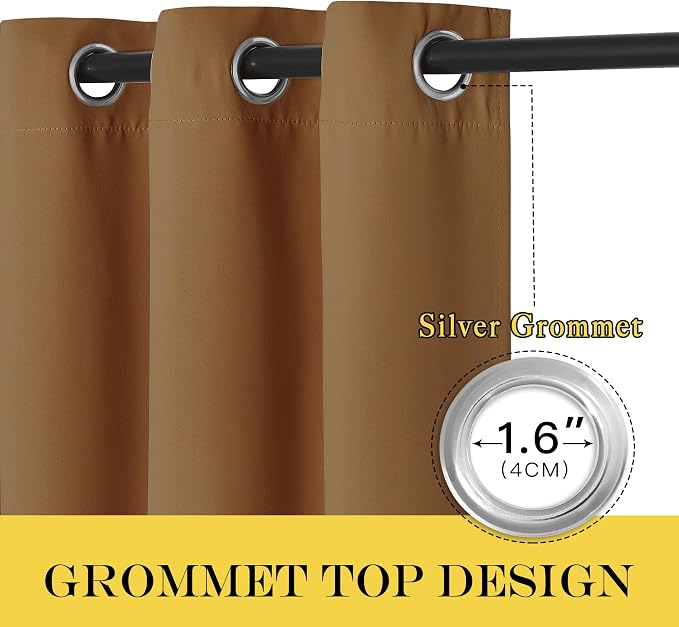 NICETOWN Kitchen Short Blackout Curtain and Drape - Image 6
