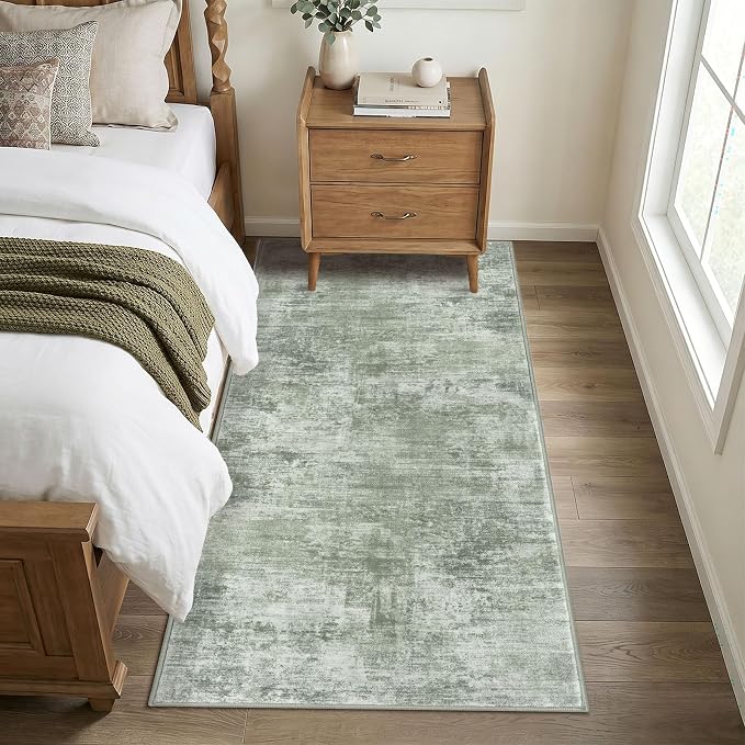 Abstract Runner Rug 3x7 Ft Washable Runners - Image 6