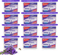 Vacplus Moisture Absorbers, 10.5 Oz Humidity Absorber Boxes Attracts Extra Moisture from Your Bathroom, Closet, Kitchen & Study, Dehumidifier, Odor Eliminator for Closet (Lavender Scent), 12 Packs