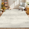 Latte&Fog 6x9 Area Rugs for Living Room Washable Large Neutral Ivory Rugs | for by LatteFog