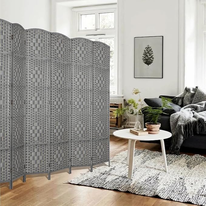 RHF Room Divider Panel, Partition Room Dividers, 6 Panel Privacy Screen - Image 3