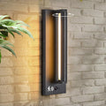 Tarentlight Modern PIR Motion Sensor Outdoor LED Wall Light, with a Rotatable Beam and 245° Adjustment, 3 Lighting Sensor Modes, IP65 Waterproof, Suitable for Porches, Balconies, Gardens, Garages.