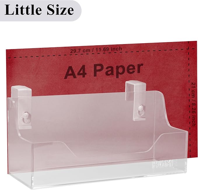 Bedside Caddy Hanging Storage Basket Little Size Plastic Beside Shelf Hang-on - Image 3